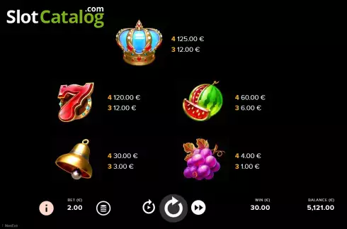 Скрин8. Fruit Blaze слот