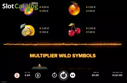 Скрин9. Fruit Blaze слот
