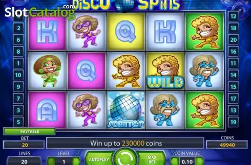 Скрин4. Disco Spins слот