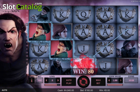 Скрин4. Dracula (NetEnt) слот