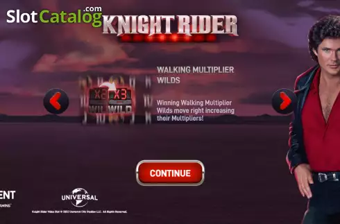 Скрин2. Knight Rider слот