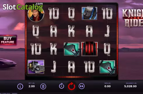 Скрин6. Knight Rider слот