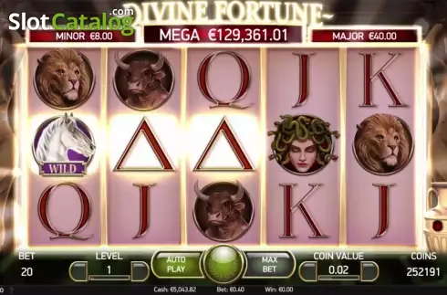 Скрин3. Divine Fortune слот