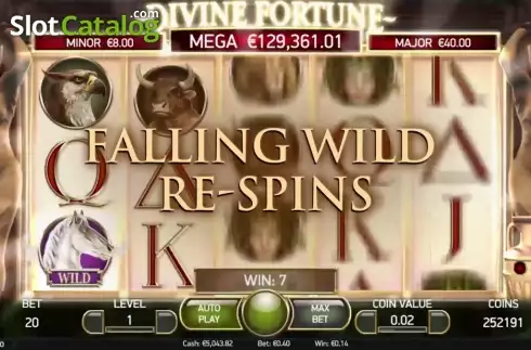 Скрин4. Divine Fortune слот