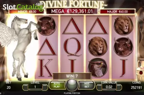 Скрин5. Divine Fortune слот