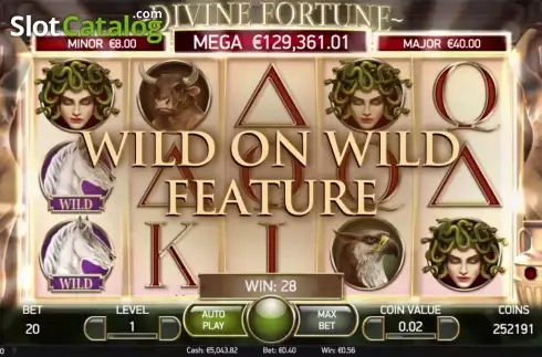 Скрин7. Divine Fortune слот
