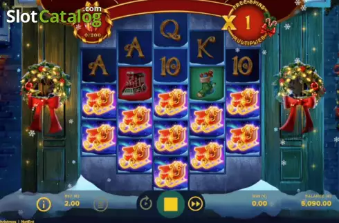 Скрин5. Wonders of Christmas слот