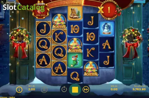 Скрин7. Wonders of Christmas слот
