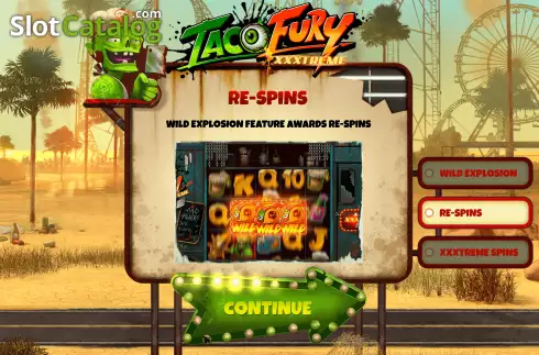 Скрин2. Taco Fury XXXtreme слот