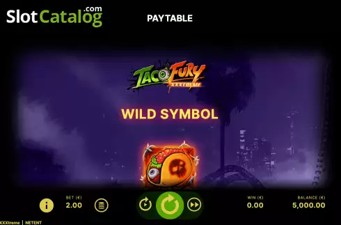 Скрин7. Taco Fury XXXtreme слот