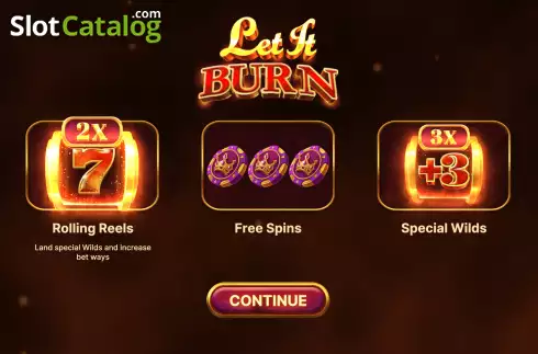 Скрин2. Let It Burn слот