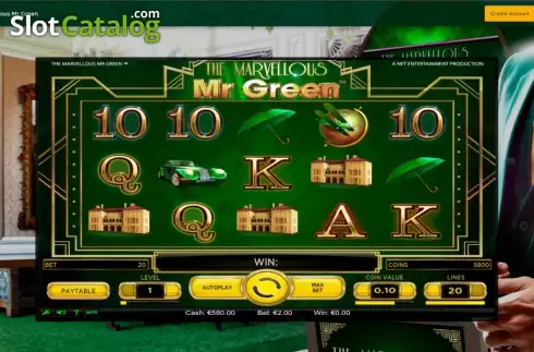 Скрин7. The Marvellous Mr Green слот