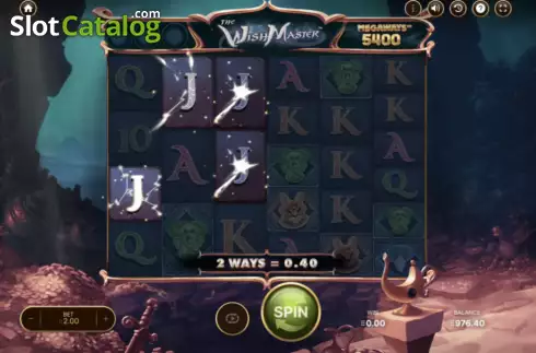 Скрин3. The Wish Master Megaways слот