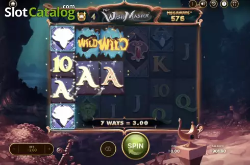 Скрин5. The Wish Master Megaways слот