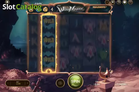Скрин8. The Wish Master Megaways слот