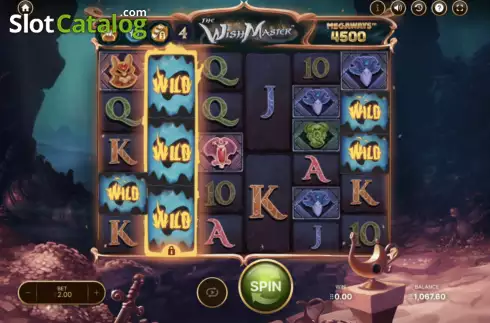 Скрин9. The Wish Master Megaways слот