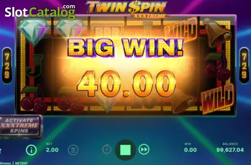 Скрин6. Twin Spin XXXTreme слот