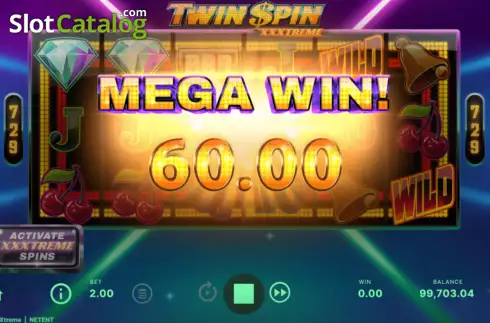 Скрин7. Twin Spin XXXTreme слот