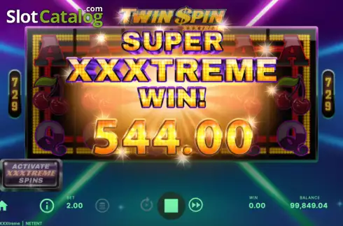 Скрин8. Twin Spin XXXTreme слот