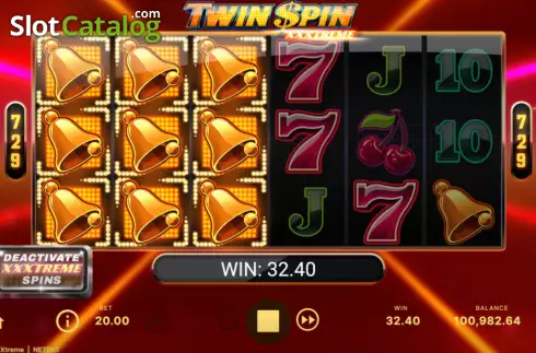 Скрин3. Twin Spin XXXTreme слот