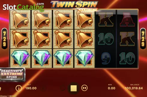 Скрин4. Twin Spin XXXTreme слот
