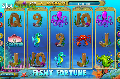 Скрин2. Fishy Fortune слот