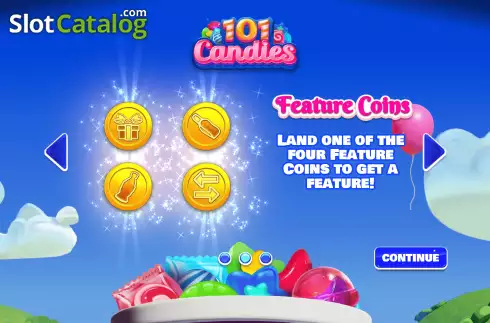 Скрин2. 101 Candies слот