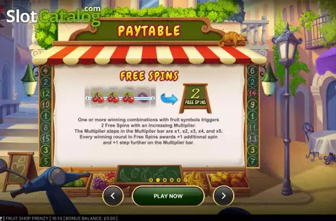 Скрин9. Fruit Shop Frenzy слот
