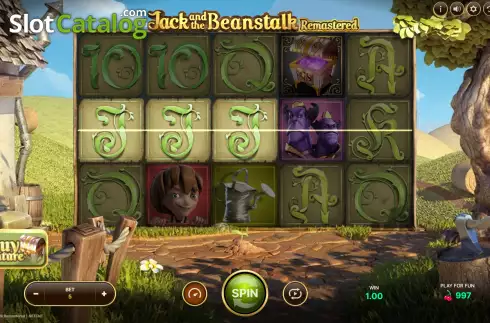 Скрин3. Jack and the Beanstalk Remastered слот