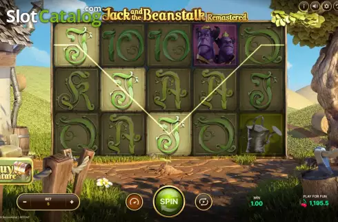 Скрин4. Jack and the Beanstalk Remastered слот
