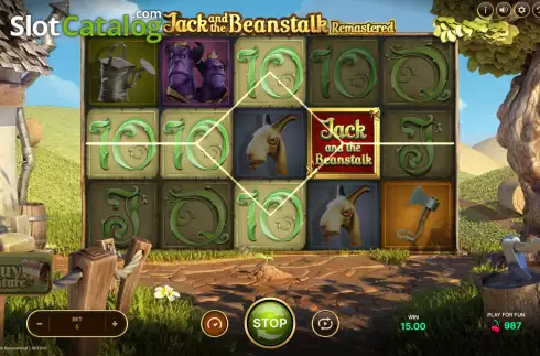 Скрин6. Jack and the Beanstalk Remastered слот