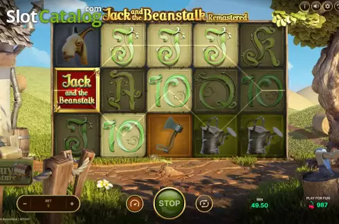 Скрин7. Jack and the Beanstalk Remastered слот