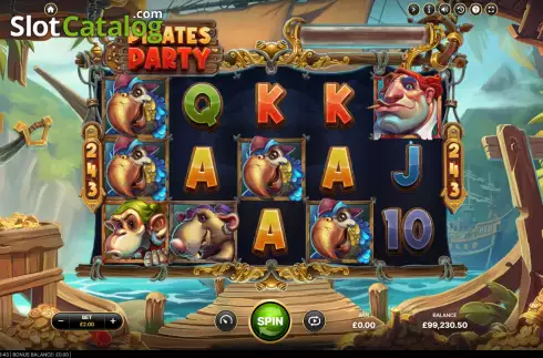 Скрин2. Pirates Party слот