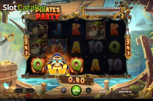 Скрин3. Pirates Party слот