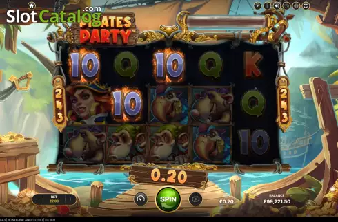 Скрин4. Pirates Party слот