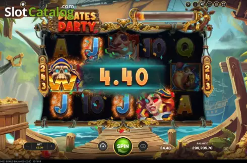 Скрин5. Pirates Party слот