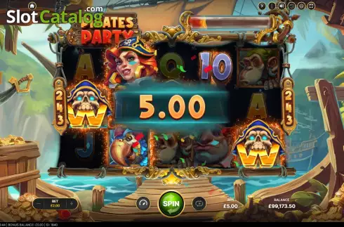 Скрин6. Pirates Party слот