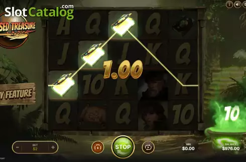 Скрин3. Cursed Treasure слот