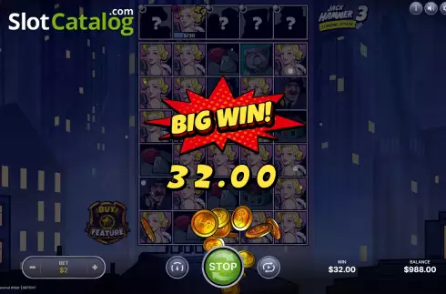 Скрин8. Jack Hammer 3 слот