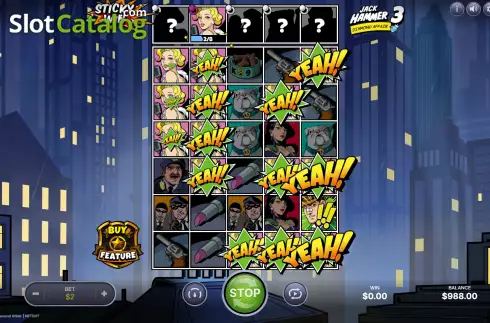 Скрин9. Jack Hammer 3 слот