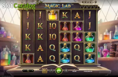 Скрин2. Magic Lab слот