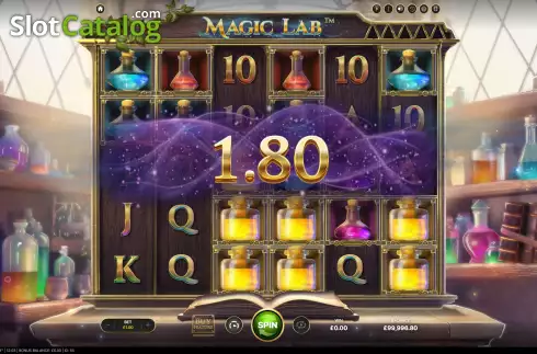 Скрин5. Magic Lab слот