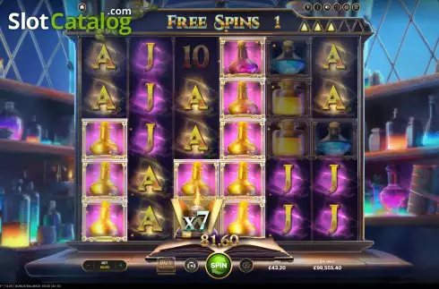 Скрин9. Magic Lab слот