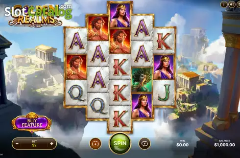 Скрин3. Golden Realms слот