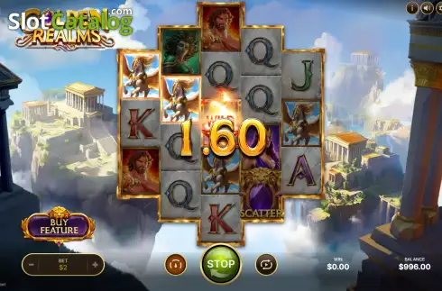 Скрин4. Golden Realms слот