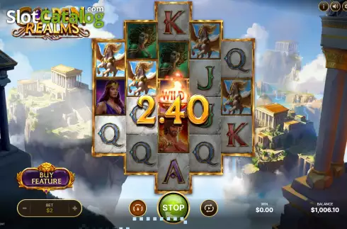 Скрин5. Golden Realms слот