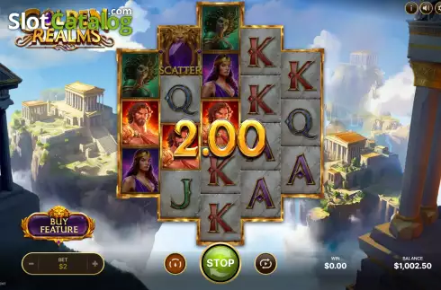 Скрин6. Golden Realms слот