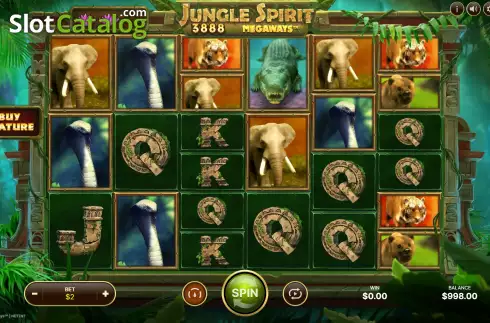 Скрин2. Jungle Spirit Megaways слот