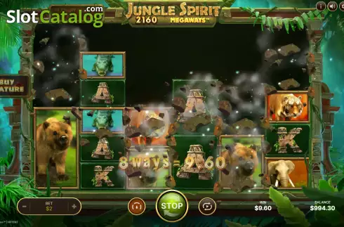Скрин4. Jungle Spirit Megaways слот