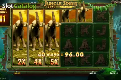 Скрин9. Jungle Spirit Megaways слот
